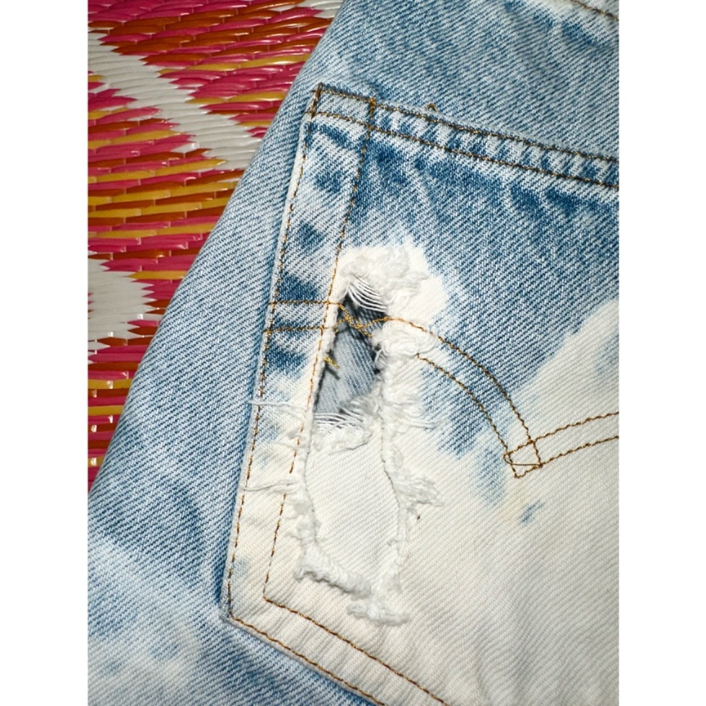 ***SOLD***💖ULTRA RARE💖 ✨501 Vintage Levi’s Selvedge Red-line shorts✨ - Picture 6 of 8